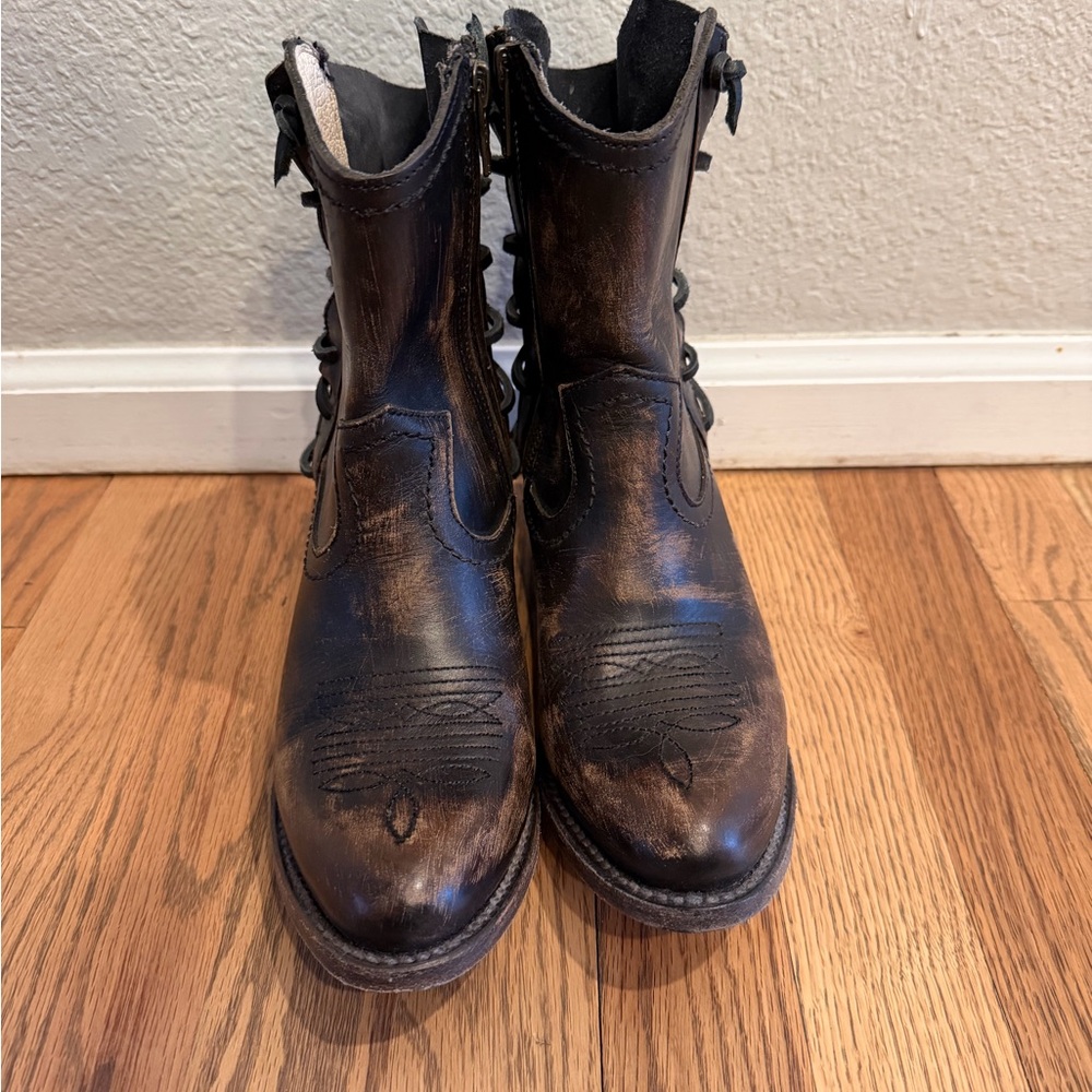 Freebird Wade Leather Boots Size 5